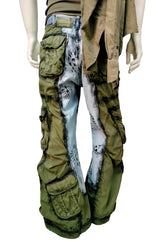 Pantalón hecho a mano, único