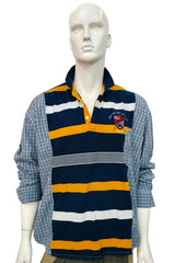 Polo- camisa unisex, hecho a mano, única