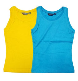 Camiseta Nath sin mangas lisa para niños