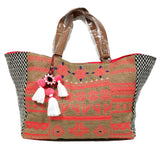 Bolso vintage Azteca bordado